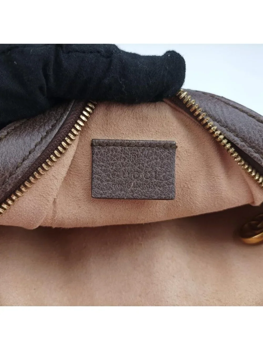 Gucci Ophidia Brown Beige Multi Leather Shoulder Bag